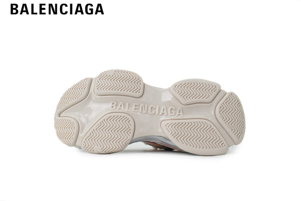 Balenciaga Cargo men's shoes  women sneakers — White, Pink & Burgundy