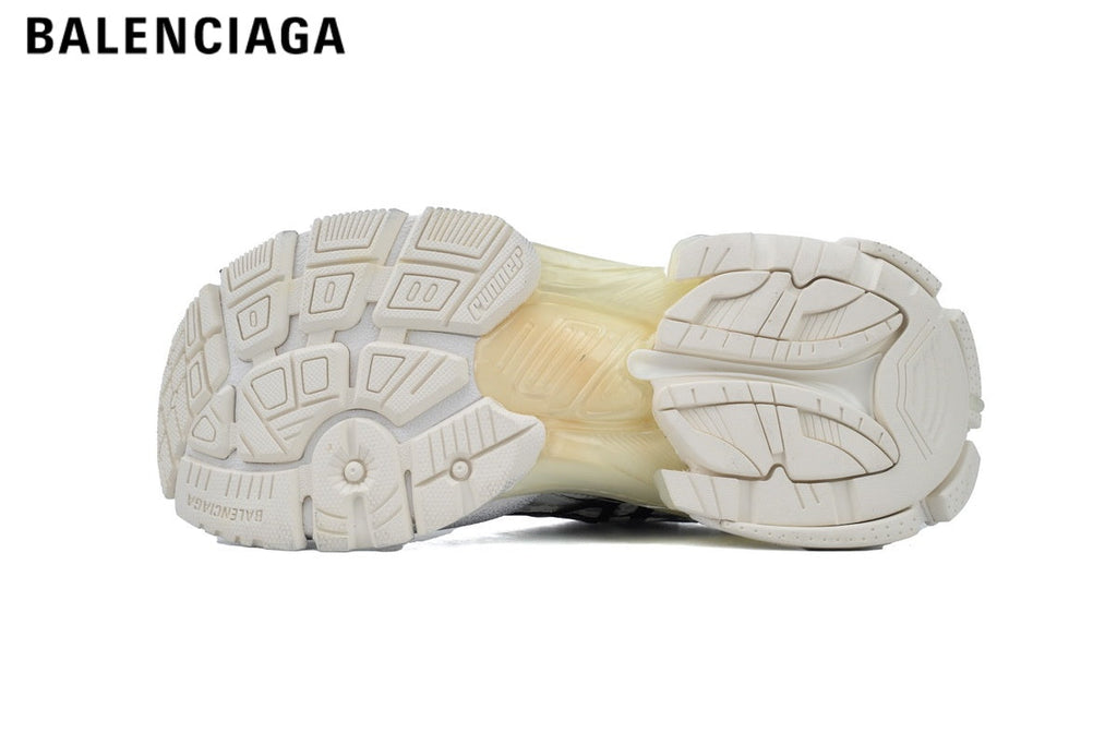 Balenciaga Runner Graffiti Sneaker — White / Black