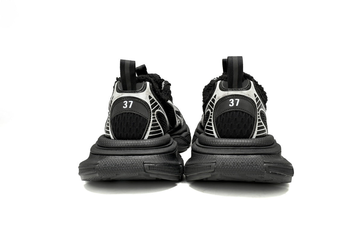 Balenciaga 3XL men's shoes Track Sneaker – Low-Top Chunky Sole balenciaga runners black