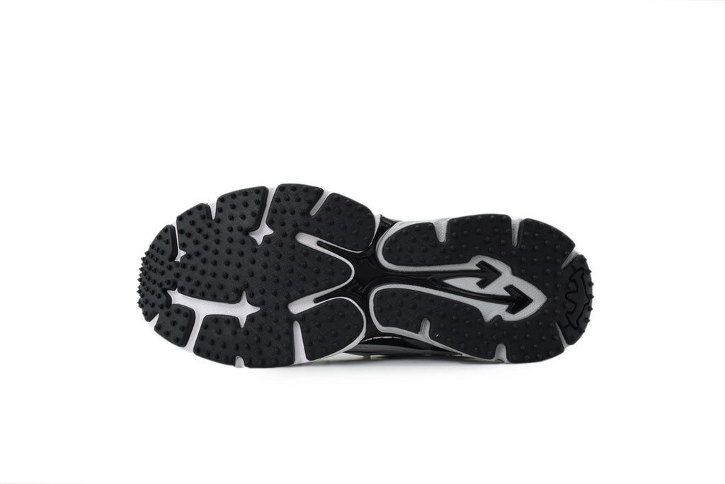 Off-White Be Right Back Women's Men's Black & Silver Chunky Sneakers