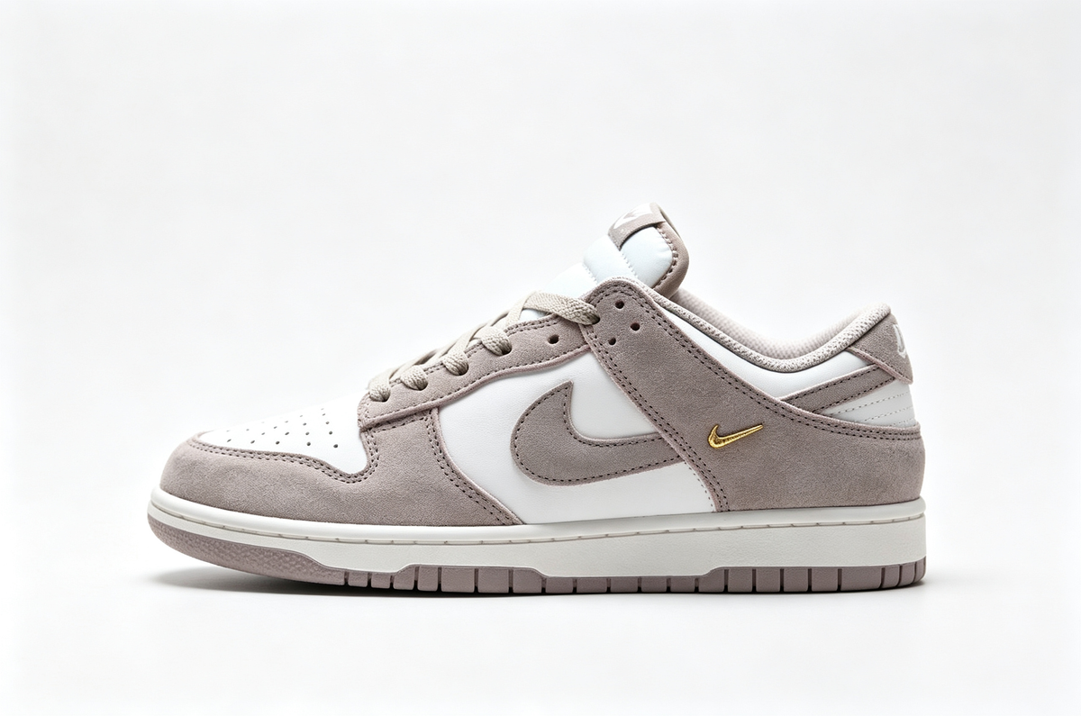 Nike Dunk Low 'Sail Mink Brown Gold' – Low-Top Sneakers