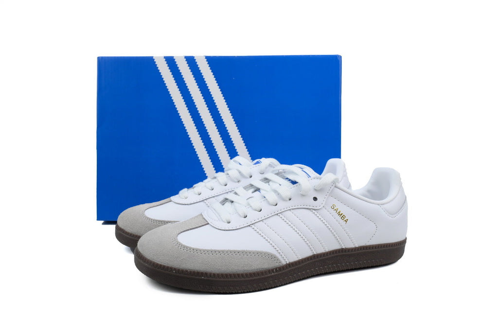 adidas samba  women's shoes  men's samba sneakers adidas samba  white OG – Classic Leather Sneakers