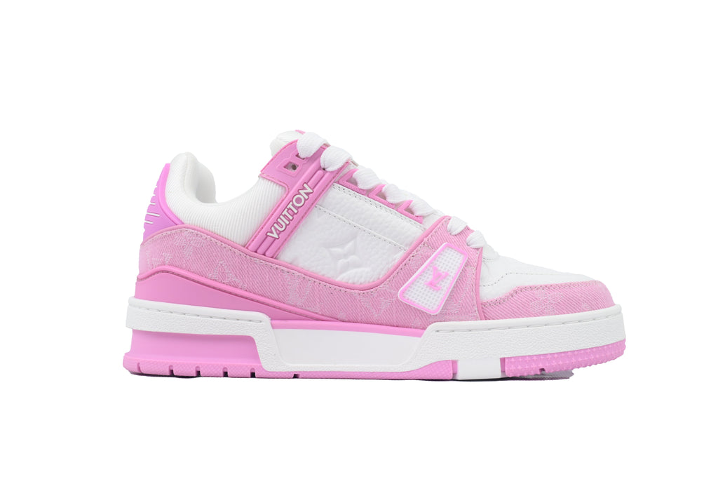 Louis Vuitton LV shoes for man  women Trainer Sneaker