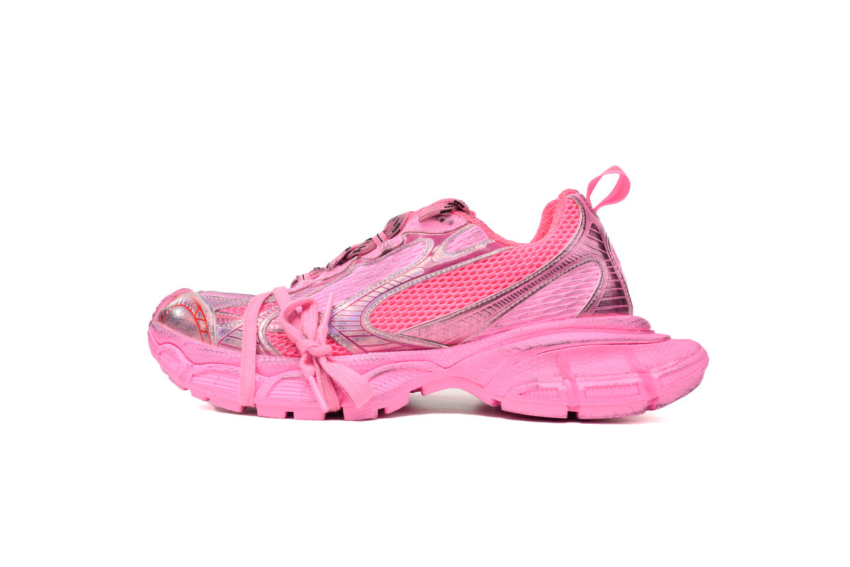 Balenciaga 3XL  men's shoes Track Sneaker – Low-Top Chunky Sole balenciaga runners pink