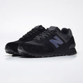 New Balance 574 Women's & Men's Black & Slate Grey Retro Sneakers