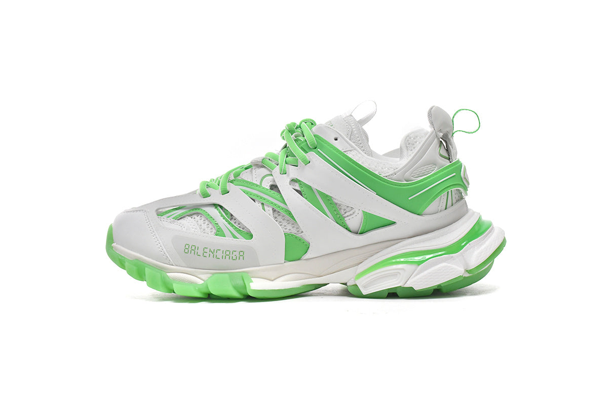 Balenciaga men's shoes Track Sneaker  balenciaga runners White-green