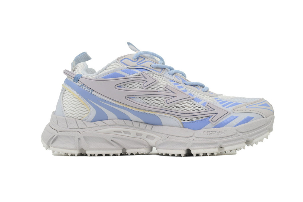 Off-White Be Right Back Women's Men's White & Pale Blue Chunky Sneakers
