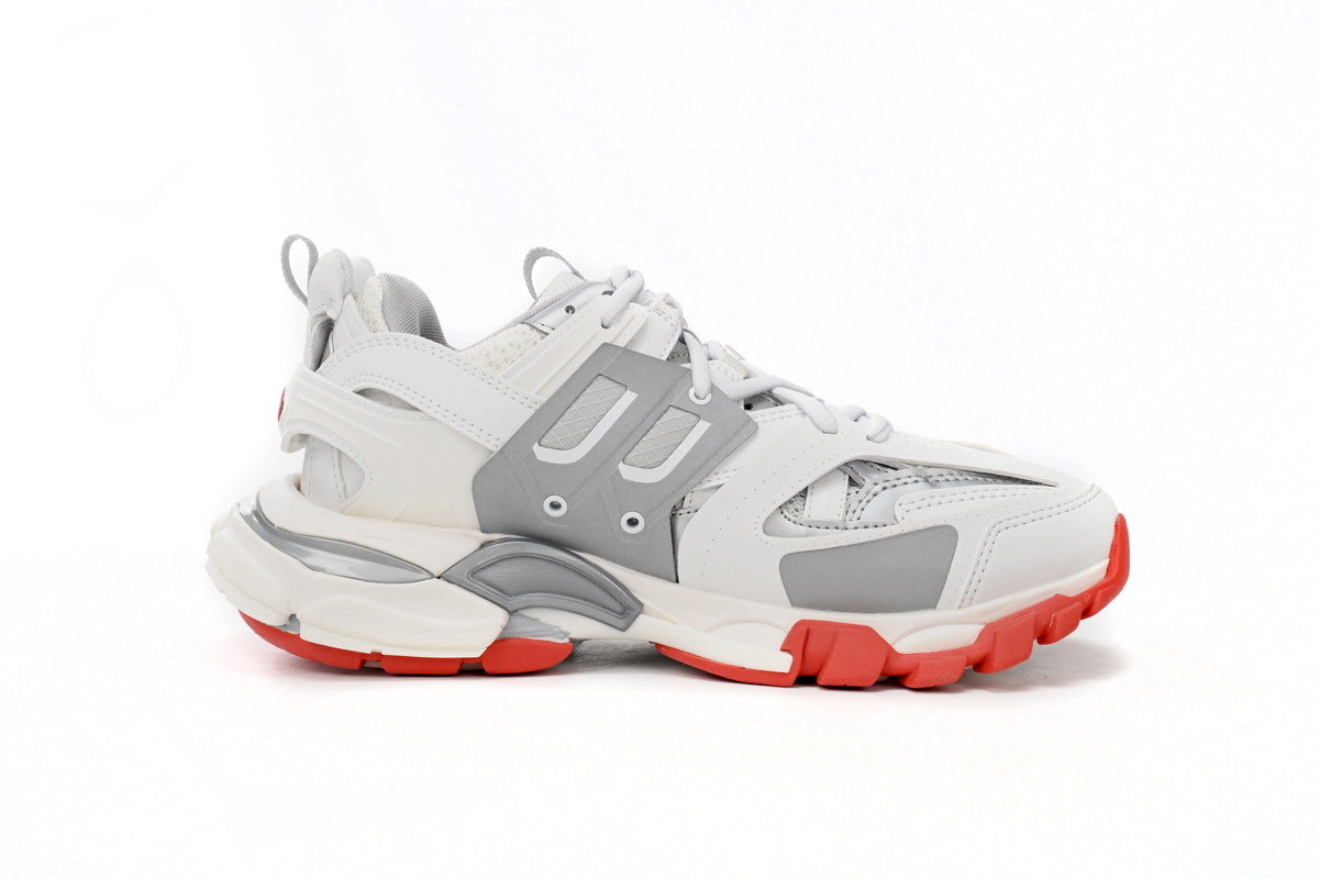 Balenciaga men's shoes Track Sneaker  balenciaga runners White and red