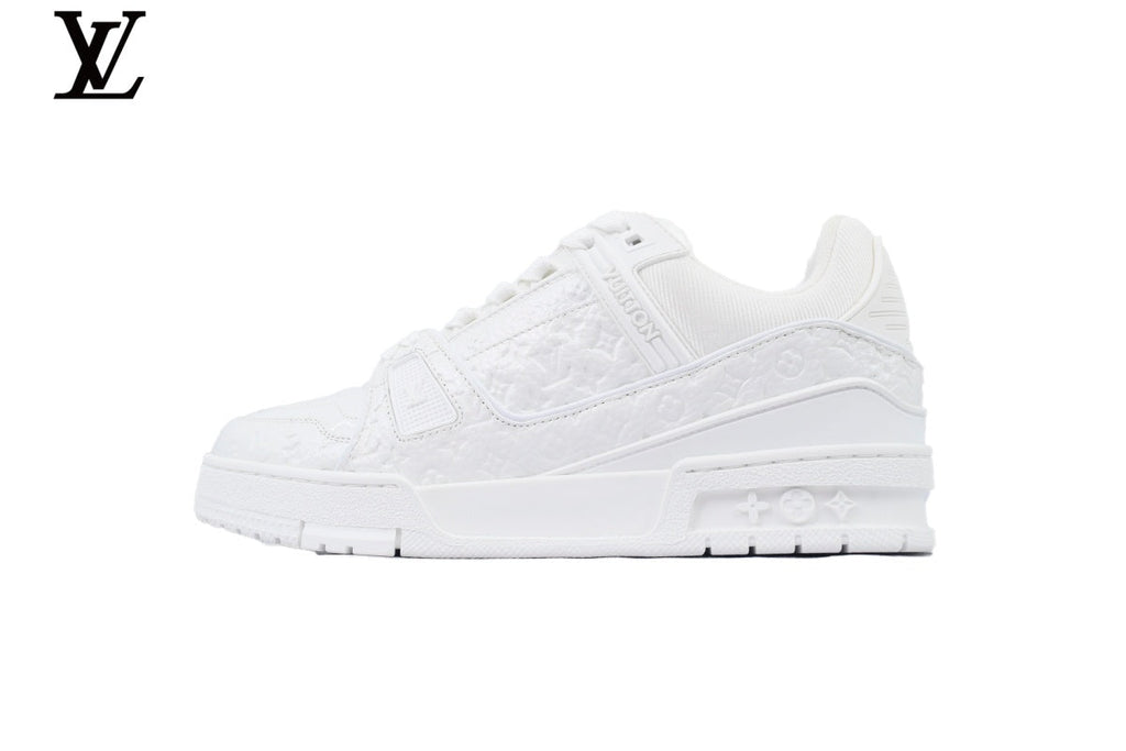 Louis Vuitton LV shoes for man  women Trainer Sneaker