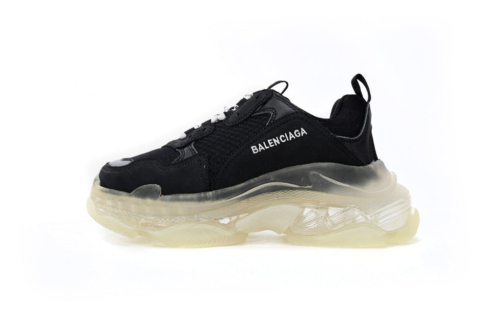 Balenciaga men's shoes Track Triple S Clear Sole Sneakers balenciaga runners White