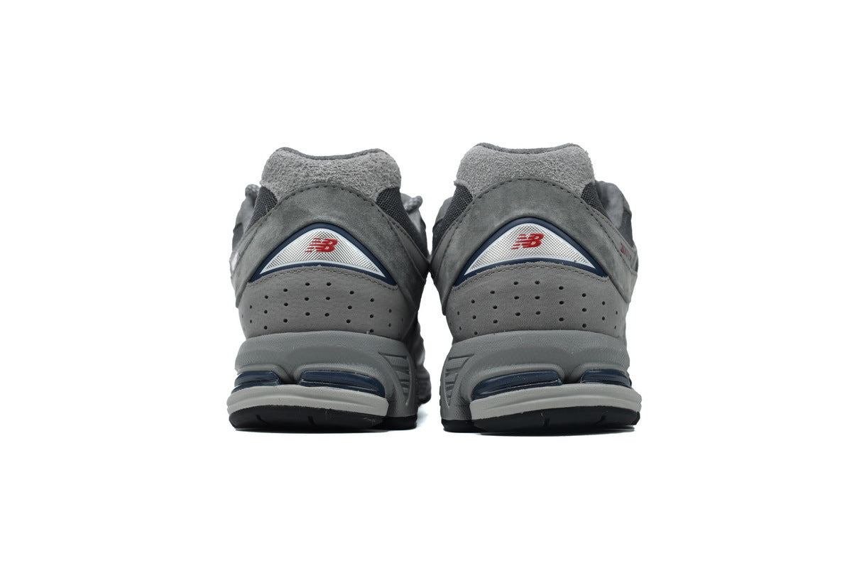 New Balance 2002R Women's & Men's Grey & Navy Mesh Retro Sneakers