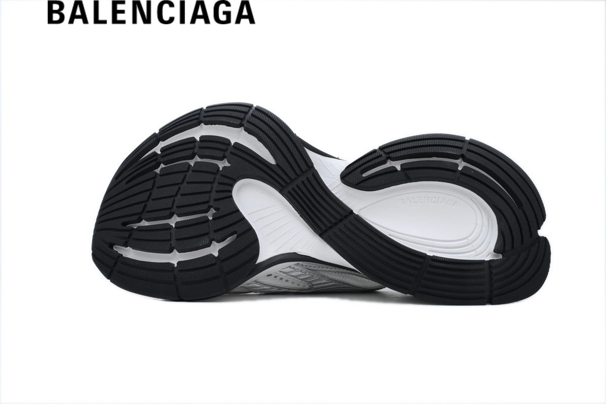 Balenciaga Circuit men's shoes  women sneakers Silver & White