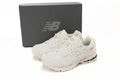 New Balance 2002R Women's & Men's Ivory Cream Distressed Retro Sneakers