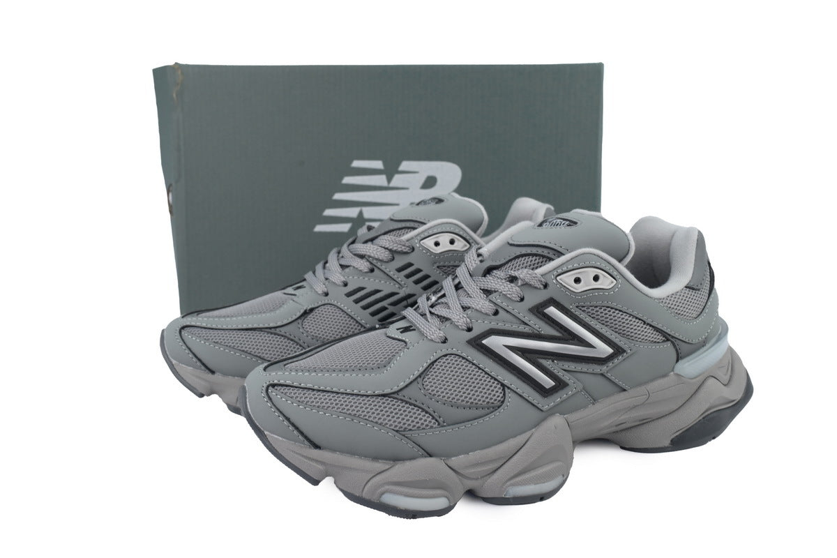 New Balance 9060 Women's & Men's Grey Chunky Retro Sneakers