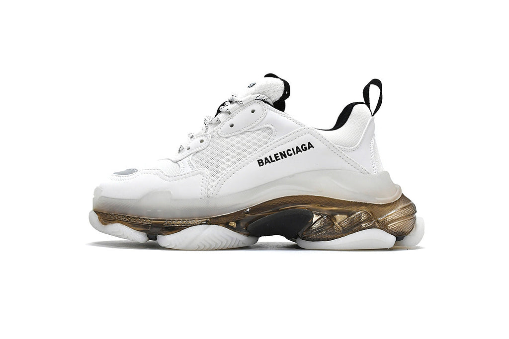 Balenciaga men's shoes Track  Triple S Clear Sole Sneakers balenciaga runners black