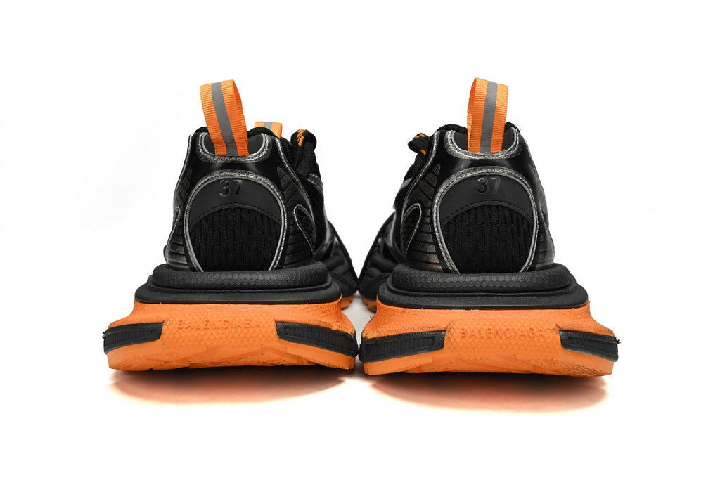 Balenciaga 3XL  men's shoes Track Sneaker – Low-Top Chunky Sole  balenciaga runners Black Orange