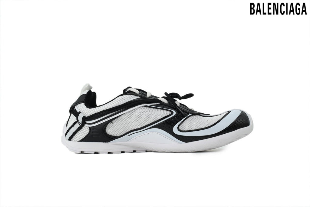 Balenciaga Drive men's shoes  women sneakers – White & Black