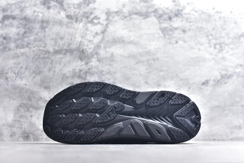 HOKA Clifton Women's Men's Shoes | Black Mesh Running Sneakers