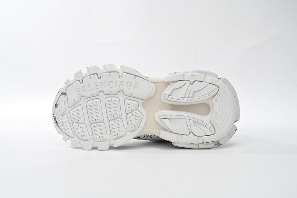 Balenciaga men's shoes Track Sneaker  balenciaga runners  White