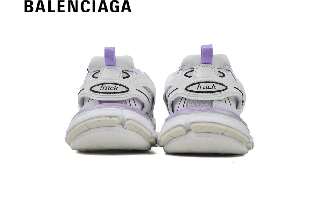 Balenciaga Track men's shoes  women sneakers  White & Purple