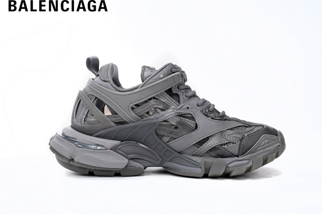 Balenciaga Track men's shoes  women sneakers - Grey
