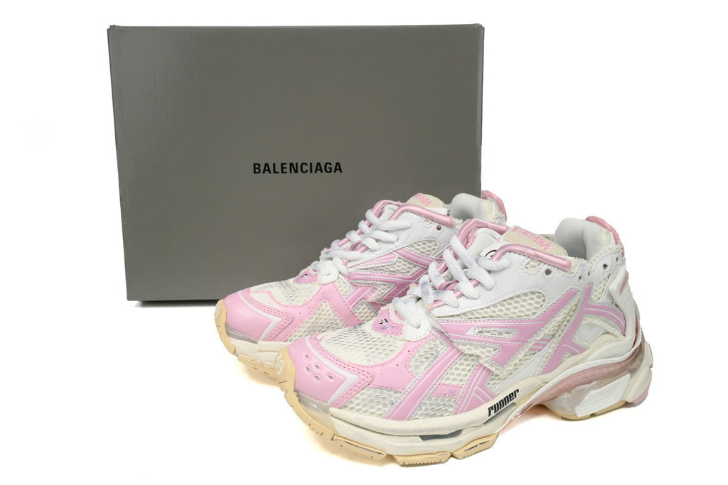 Balenciaga men's shoes Track Runner Sneaker – Distressed Low-Top