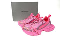 Balenciaga 3XL  men's shoes Track Sneaker – Low-Top Chunky Sole balenciaga runners pink