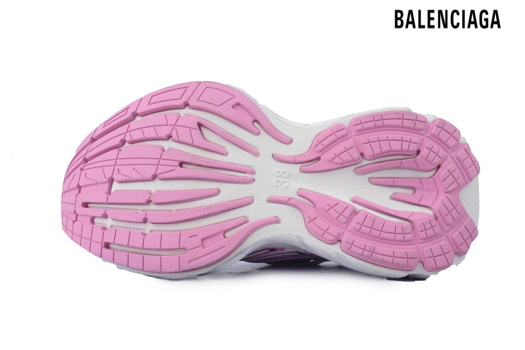 Balenciaga Cargo men's shoes  women sneakers White Pink Distressed